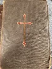 Antique Pre-1910 Book of Common Prayer Oxford Episcopal Psalter 1909 Inscribed picture