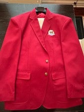 Vintage Arlington Park Racecourse Guest Services “Redcoat” Employee Uniform picture