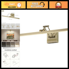 Dimmable Antique Bronze LED Picture Lights for Wall Art, 23.62