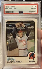 1973 Topps Nolan Ryan #220 PSA 4 California Angels picture
