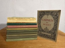 Vintage Opera Vocal Scores Lot Of 12 - Mozart, Rossini, Verdi, Nicolai & More picture