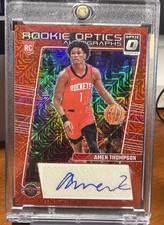 2023-24 Panini Donruss Optic - Rookie Optics Autographs Amen Thompson Choice picture