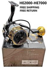 Fishing Reel 5.2:1 Freshwater Saltwater Right Left Metal Spool Casting Spinning picture