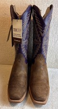 ARIAT MEN'S FUTURITY SHOWMAN ROUGHOUT WESTERN BOOTS - NARROW SQUARE TOE 10 EE picture