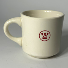 Vintage Westinghouse Electric  Coffee Mug Ceramic USA  Advertising Restaurant picture