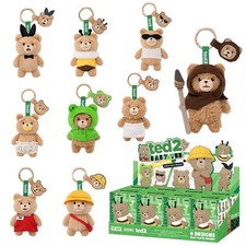 POP MART x Ted 2 - Baby Ted Action Plush Pendant Series Keychain Figure Toy Doll picture