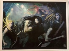 METALOCALYPSE DETHKLOK Poster Fine Art Print 17x22 Edition of 50 picture