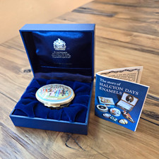 Halcyon Days Enamel Box 