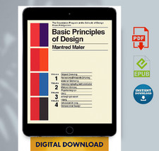 Manfred Maier (1981) Basic Principles of Design * Foundation Program vls 1 2 3 4 picture
