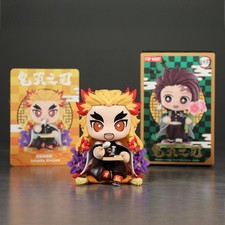 Demon Slayer Birth flower Series Secret-Rengoku Kyojuro Box Figure Doll Kit Gift picture
