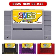New SFC V12 3000-In-1 SNES Flash Cartridge with 8GB TF Card for SFC/SNES 16-Bit picture