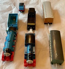 Thomas The Train &Friends Battery Operated VTG Train Lot  Missing Parts Only Lot picture