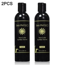 2X Tan Physics True Color #1 Rated Sunless Self Tanner Tanning Lotion 8 oz NEW picture