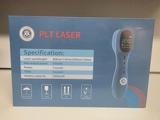 PLT Laser HD-CurePro Therapy Device 2600mAh Laser & TENS Combo Portable-NEW/SEAL picture