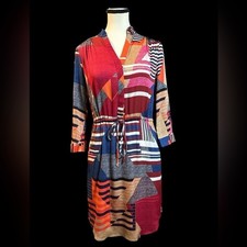 Diane Von Furstenberg Multicolor Striped Dress picture