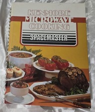 Vintage 1981 Sears Kenmore Microwave Cooking Spacemaster Cookbook Spiral Bound picture