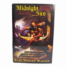 Night Shade Midnight Sun Karl Edward Wagner Kane Hardcover Fantasy Epic Retro picture