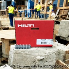 Hilti X-C 20 G3 MX Concrete Nails - Pack of 900 Nails 20mm + New GC41 Gas NEW picture