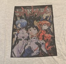 Vintage Evangalion Shirt Anime Promo Shinji Rei Asuka Manga Ghost In Shell Akira picture