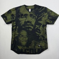Supreme Malcolm X Baseball Jersey Size Medium RARE HTF picture