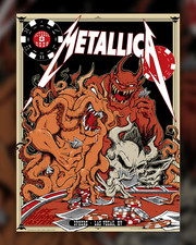 Metallica Las Vegas NV Sphere Oct 8 2026 Show Week 2 Night 1 Poster picture
