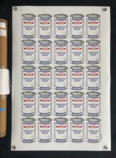 Banksy Tesco Value Tomato Soup Cans Lithograph COA 2017 picture