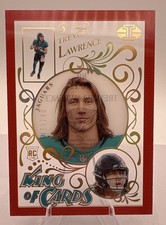 2021 Panini Illusions - King of Cards Trevor Lawrence #KC-11 Red 41/149 (RC) picture