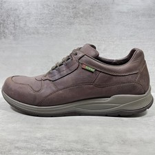 Sano By Mephisto Leather Comfort Walking Shoes - Men's Size 11 - Brown picture