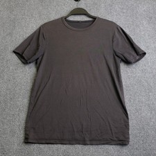 Lululemon Short Sleeve T-Shirt Mens Small Gray Fundamental Tee Activewear picture