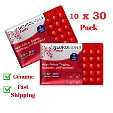 Neurobion Forte 300 Tabs | B1 B6 B12 B-Complex Supplement | Exp 05/2027 | USA picture