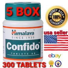 Confido Himalaya ORGANIC  USA 5 Pack 300 Tablets Vegetarian Botanical 100% Pure picture