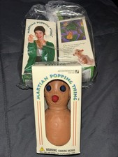 The Martian Popping Thing Stress Toy 1997 Vintage Novelty Toy picture
