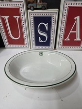 Vintage Forest Service Oval Medium Tepco China Bowl 10 1/4 X 7-1/2 picture