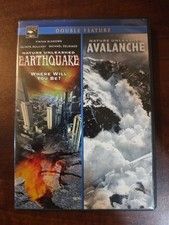 Nature Unleashed Earthquake and Avalanche Double Feature DVD Echo Bridge picture