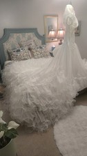 Alfred Angelo Romantic Rhapsody in Lace Cathedral Train DREAM Wedding Gown picture