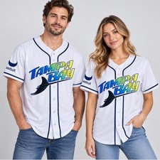 NEW ITEM Tampa Bay Rays New Road Gray 2026 Jersey Full Size picture