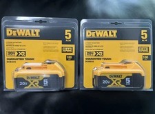 2 Pack DEWALT DCB205-2 20V Max XR 5.0Ah Lithium-Ion Batteries NEW picture