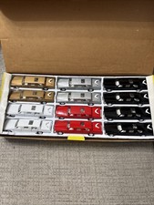 12x Kintoy Stretch Limousine Limo Silver Gold Black White Diecast 5” Toy New Box picture