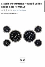 Classic Instruments Hot Rod Series Gauge Sets HR01SLF picture