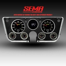 1967-1972 Chevy Truck Analog Gauge Cluster Intellitronix AP6003 Made In USA picture