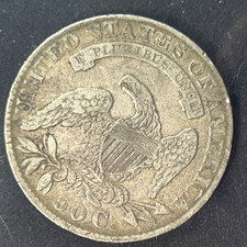 1833 Capped Bust Half Dollar 50C picture