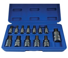 ATD 13pc Tamper-Resistant Torx star Bit Socket Set #13775 picture