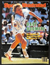 Boris Becker Signed/Autographed 1985 Sports Illustrated Tennis  212079 picture