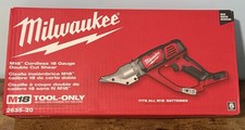 Milwaukee M18 Cordless 18V Li-Ion 18 Gauge Double Cut Shear Tool Only 2635-20 picture
