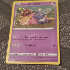 2021 POKEMON SWSH BLACK STAR PROMO #126 GALARIAN SLOWPOKE-HOLO Psa 10 Contender picture