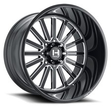 20x10 Hostile H127 Titan Blade Cut (Gloss Black & Milled) Wheel 5x5.5 (-19mm) picture