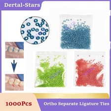 Dental Ortho Separator Orthodontic Separate Ligature Ties Elastic Band Ring 1000 picture