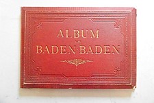 Album von Baden-Baden Leporello ca. 125 x 12 cm wohl um 1910 mit 41 Ansichten un picture