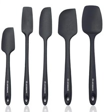 Premium 5-Piece Silicone Spatula Set - Heat Resistant 600°F, Non-Stick, BPA Free picture