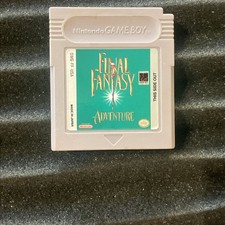 1991 Nintendo Game Boy Final Fantasy Adventure With Case picture